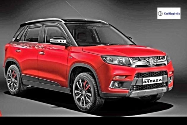 Toyota Urban Cruiser (Rebadged Maruti Brezza) Launch In September ...