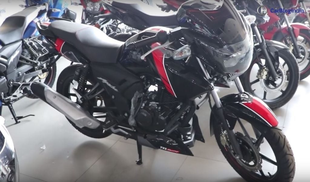 tvs apache rtr 160 price