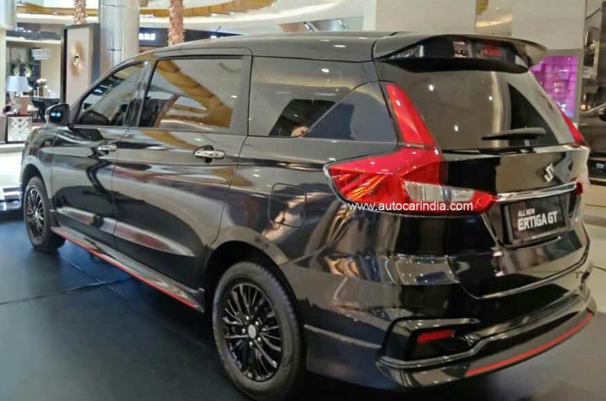  Suzuki  Ertiga  GT looks stunning with a body  kit  and black 