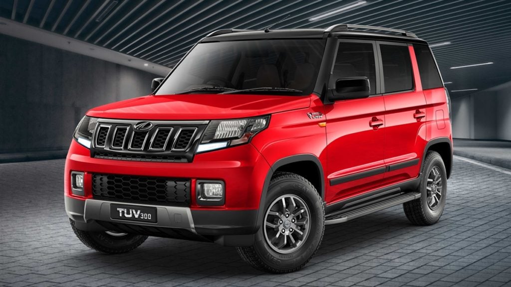 Facelifted Mahindra Tuv300