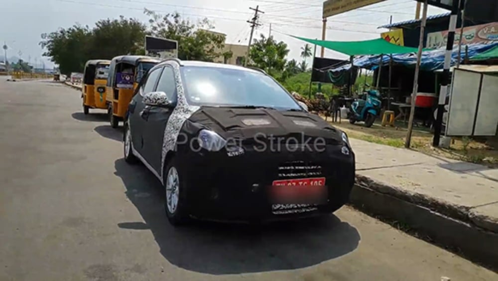 Next gen Hyundai Grand I10 Spotted Testing