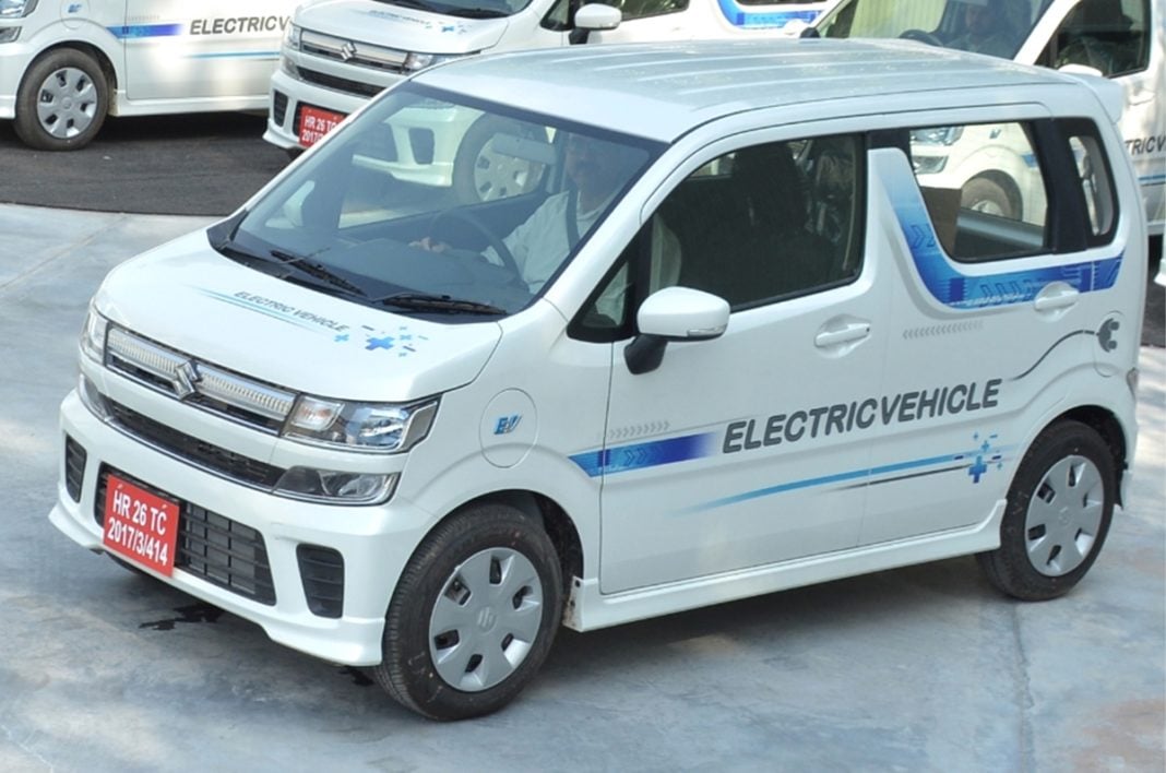 Maruti Suzuki Wagon R EV Spied Testing – Prices and Launch Expectations ...