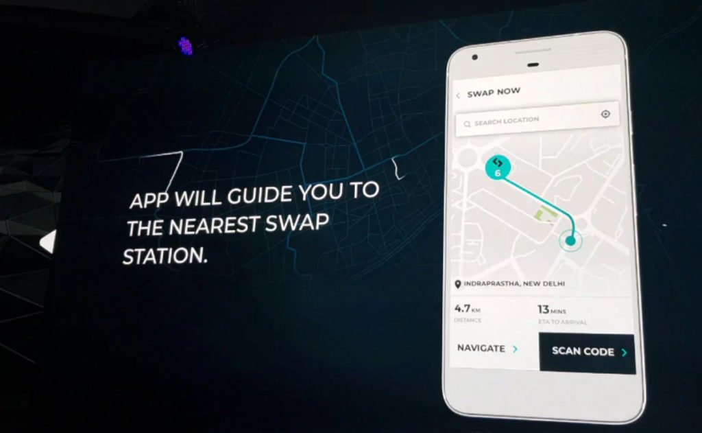 the Revolt App Will Also Help You Locate Nearest Swap Stations