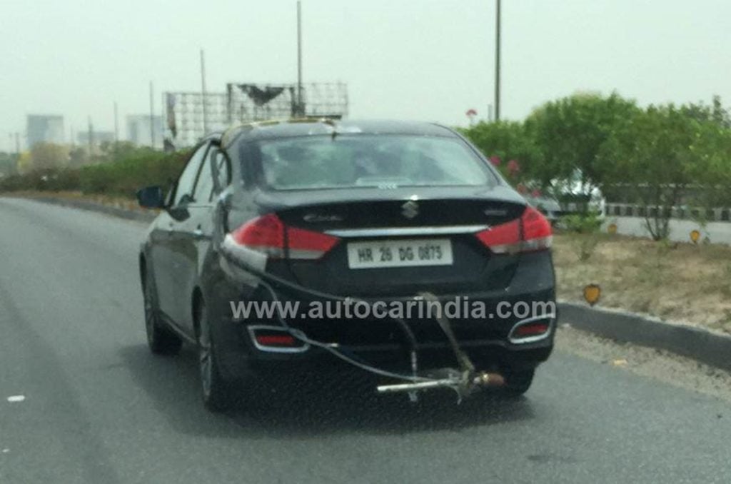 Maruti Suzuki Ciaz Bs vi Spotted Testing