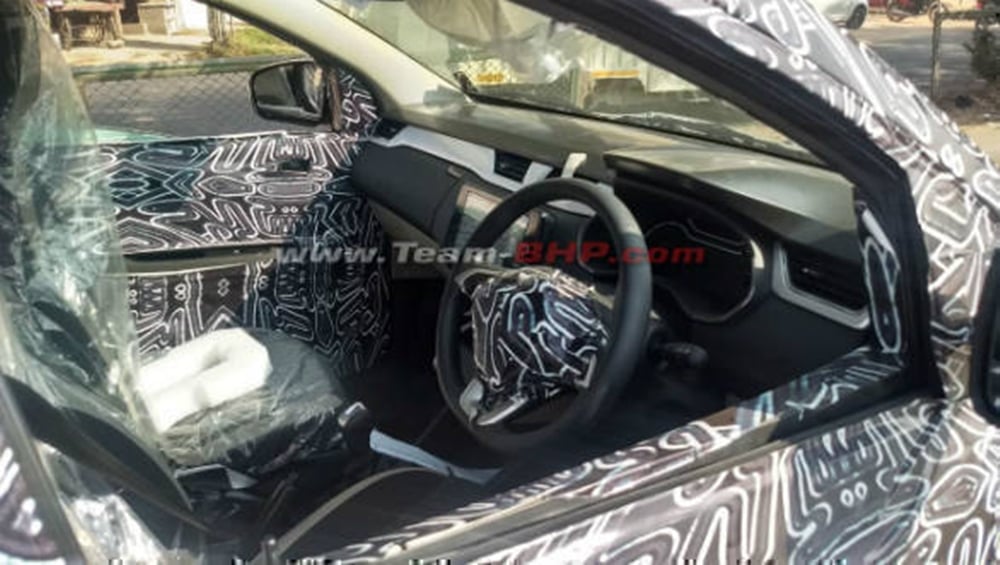 Renault Triber Interior Spied