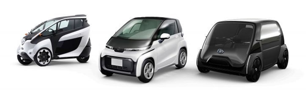 Toyota's Compact electric car concepts 