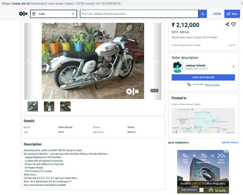 olx motorcycle
