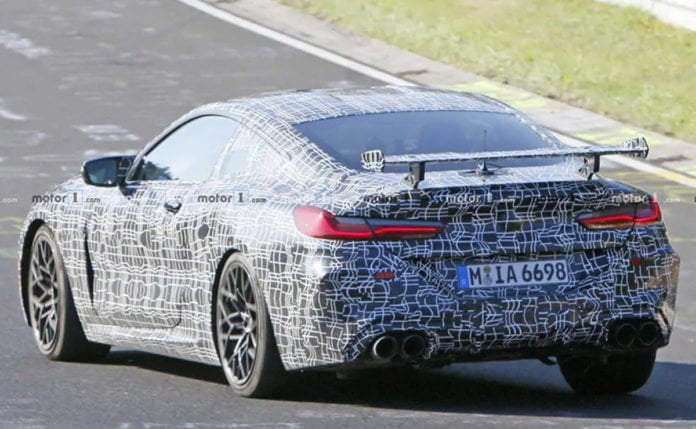 2020 Bmw M8 Spied Testing For The First Time Ever Car Blog India