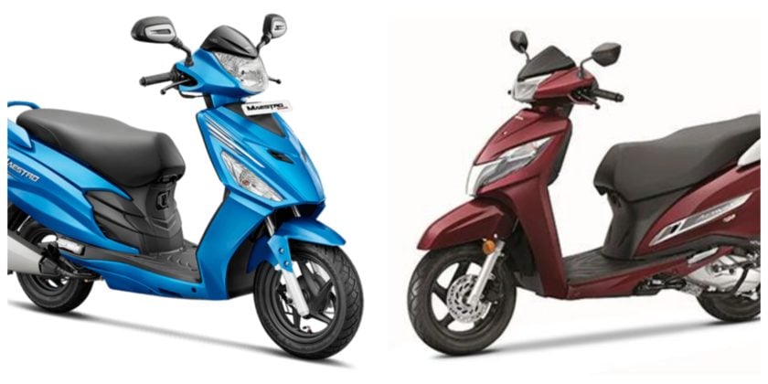 Honda Activa 125 BS-6 FI Vs Hero Maestro Edge 125 FI – Spec Comparison ...