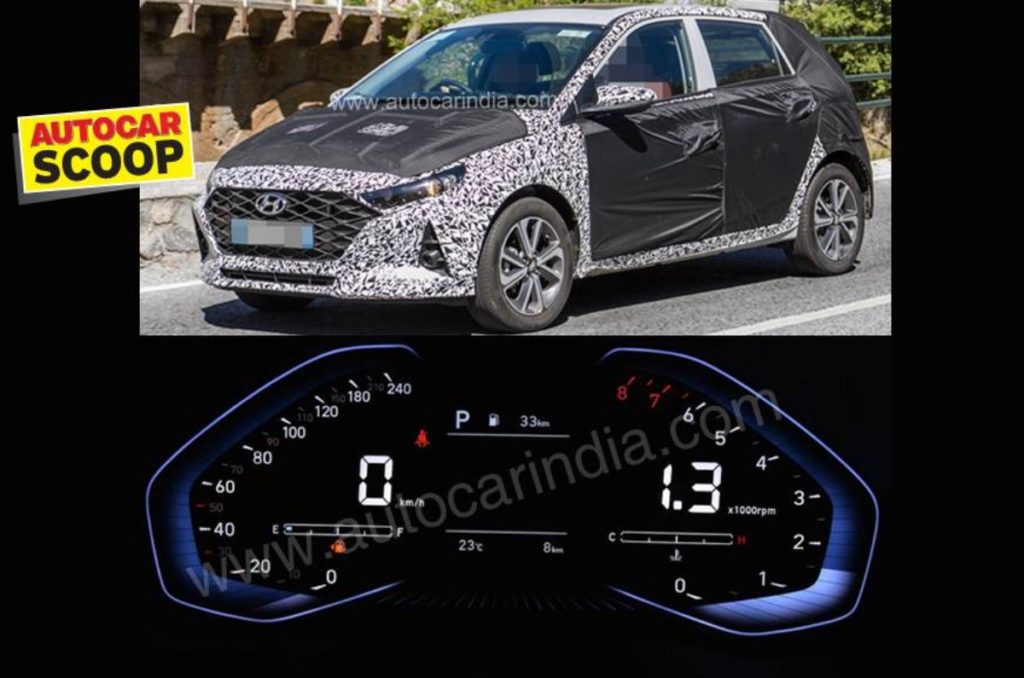 2020 Hyundai i20 Digital Speedometer Image 