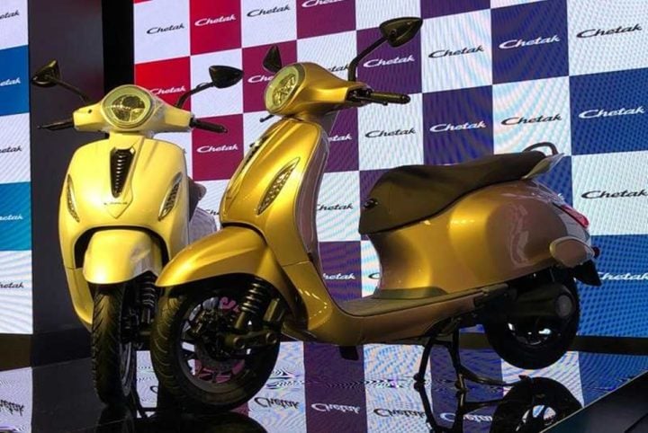 bajaj chetak battery bike