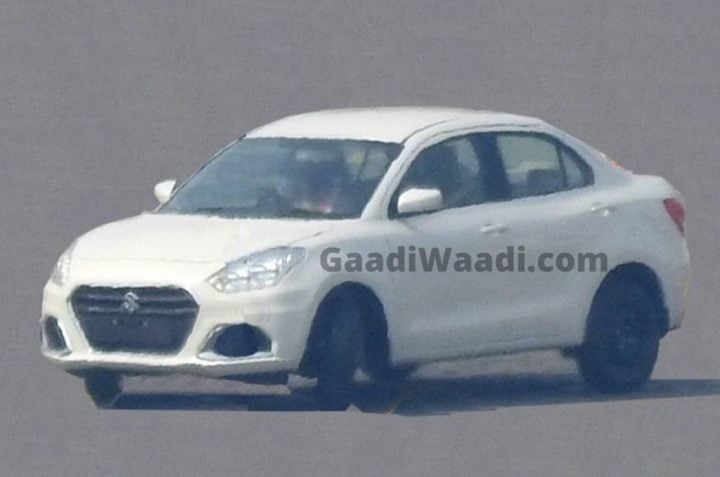 Heres Your First Look At The Maruti Suzuki Dzire Facelift