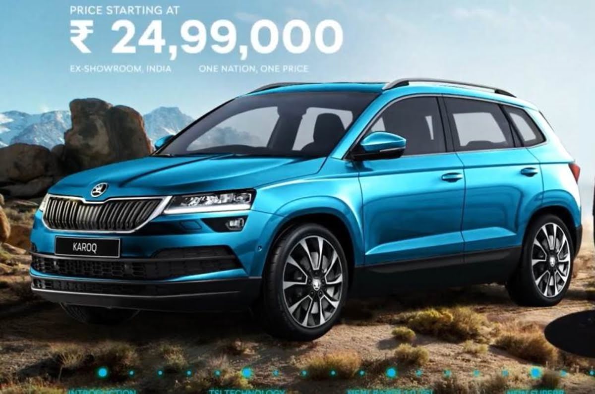 Skoda Karoq Price is Way Above Rivals Jeep Compass and VW T-Roc! » Car ...