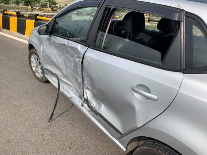 Volkswagen Polo Gets Hit By Mahindra Scorpio – See Shocking Results ...