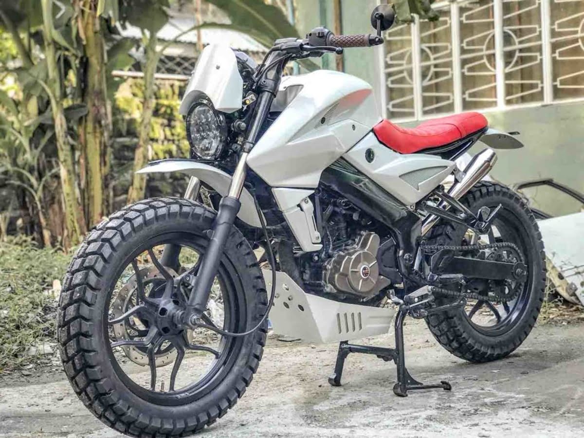 We Bet You Can't Tell What Under the Skin of This Modified Scrambler
