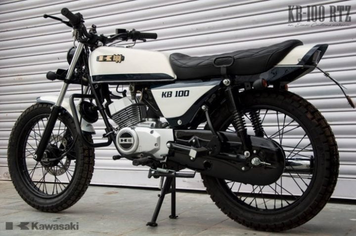 Resto-Modded Kawasaki KB100 is a Gorgeous Example of Restoration!