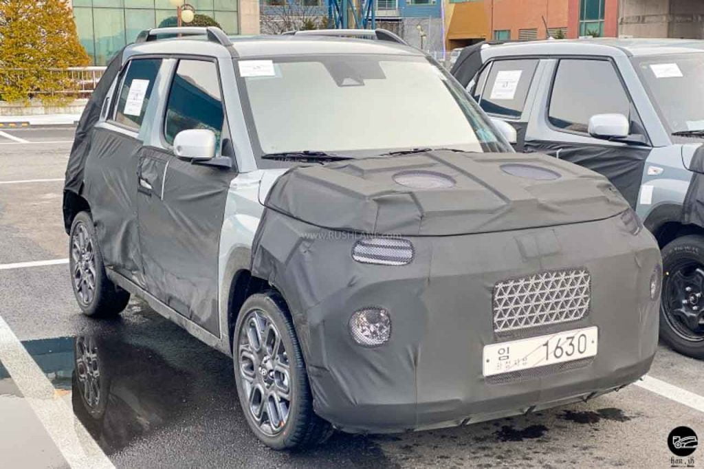 Hyundai AX Micro SUV Spied