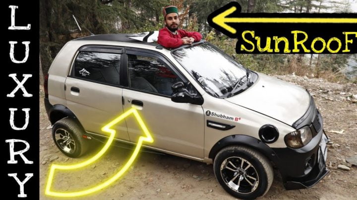 ONLY Maruti Alto In India With Electric Sunroof – VIDEO » Car Blog India