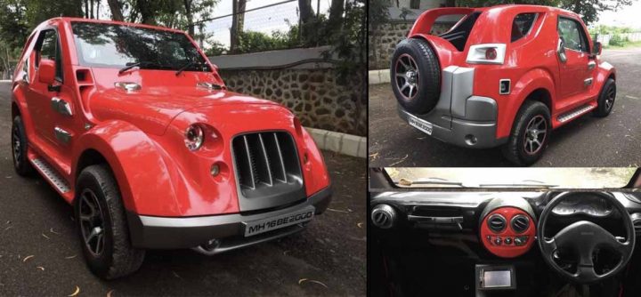 Bizarre-Looking DC-Modified Mahindra Thar For Sale At Rs 10 Lakh! » Car ...