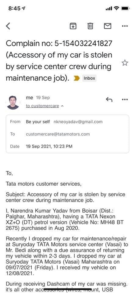 Tata Service Employees Stealing