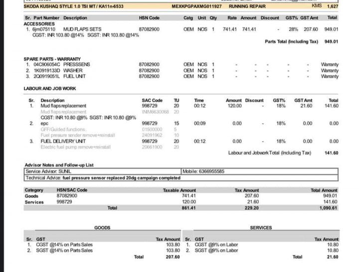 Doctor Owner of Skoda Kushaq Faces Multiple EPC Errors in Just 40 Days ...