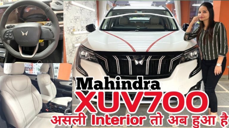 Watch First Ever Mahindra Xuv700 With Luxurious Custom Interior Car