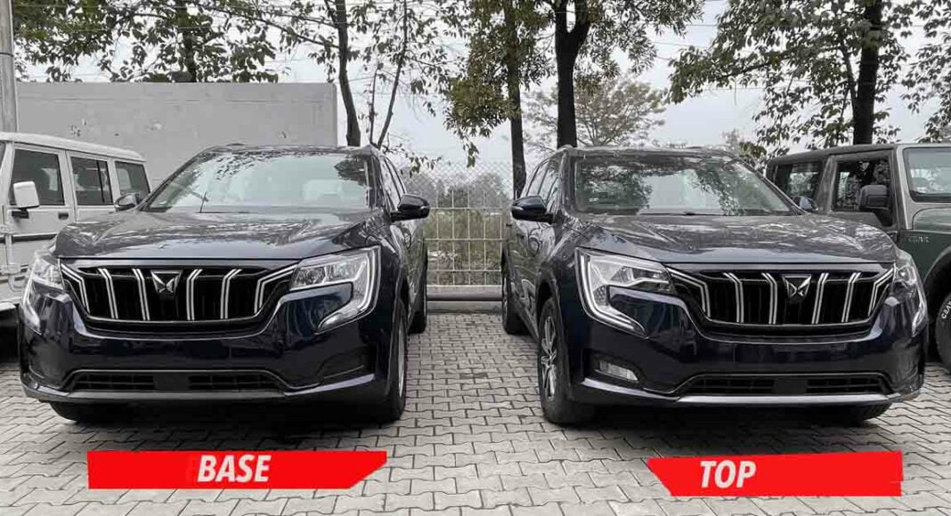 Mahindra XUV700 AX7 Vs AX3 Comparison- Rs 9.18 Lakh Difference