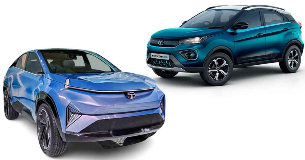 Tata CURVV Vs Nexon EV – Specs, Design Comparison » Car Blog India