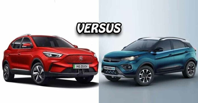 Tata Nexon EV Max Vs MG ZS EV Comparison – » Car Blog India