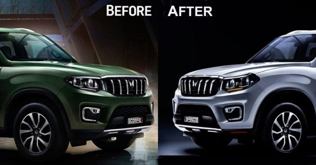 2022 Mahindra Scorpio N Facelift Imagined Already! » Car Blog India