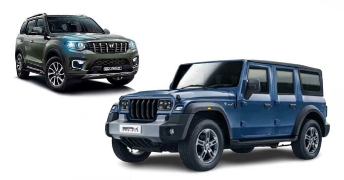 5-door Mahindra Thar To Share Platform With Scorpio N » Car Blog India