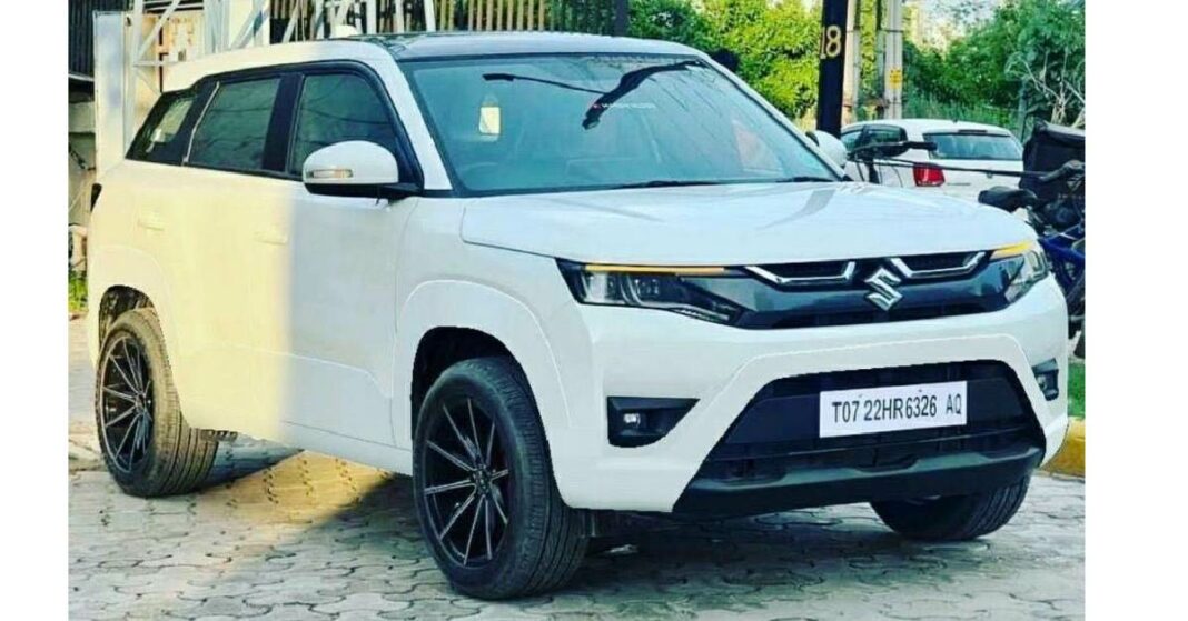 India’s First Pure White New Maruti Brezza With Black Roof – Yay or Nay ...