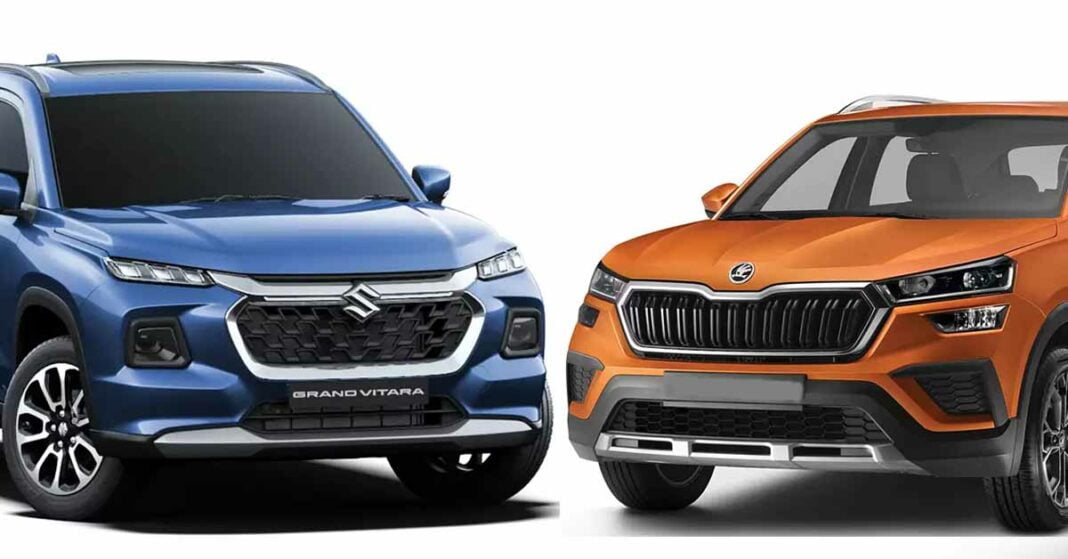 2022 Maruti Grand Vitara Vs Skoda Kushaq Price Comparison » Car Blog India