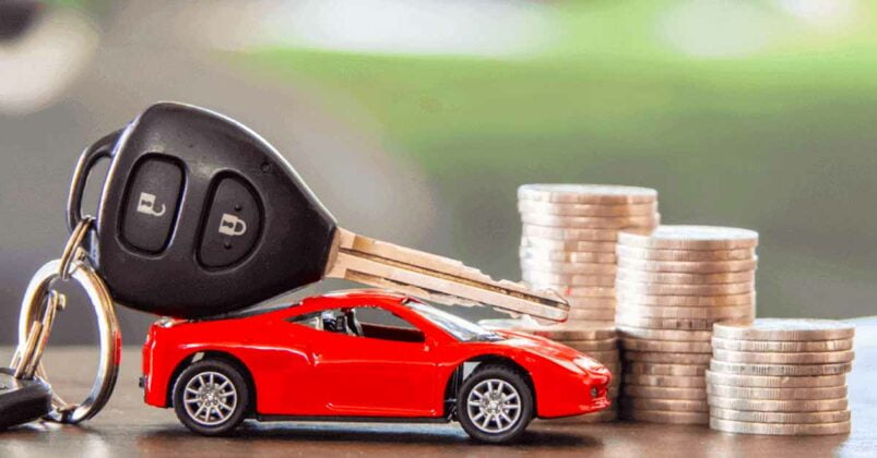 income tax on buying new car in india