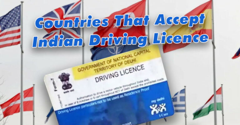 Is Indian Driving Licence Valid In Spain