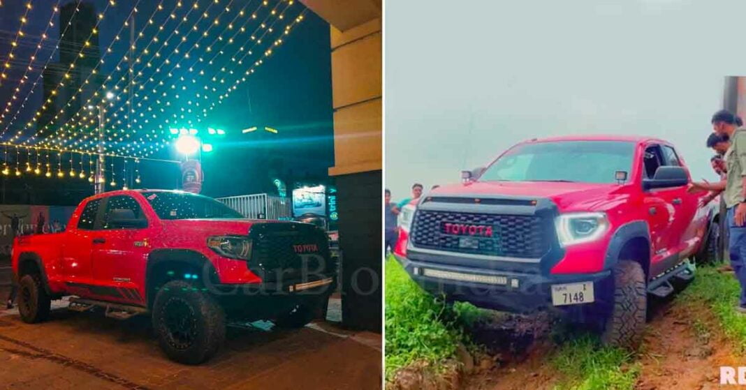 Toyota Tundra Seen in India, Goes Mud Racing in Kerala » Car Blog India