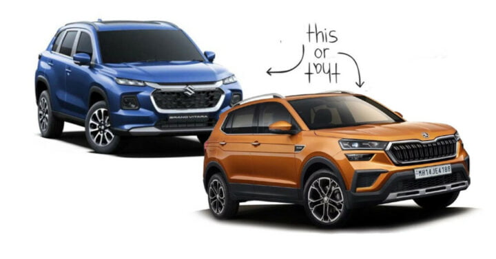 Maruti Grand Vitara Vs Skoda Kushaq Comparison » Car Blog India