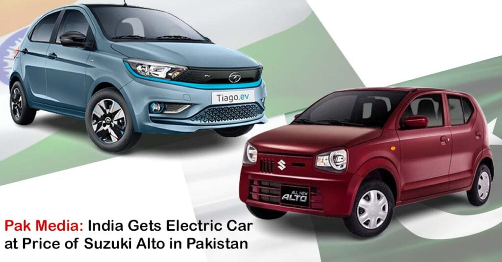 Pak Media Regrets How India Gets Tata Tiago EV for Price of Their ...