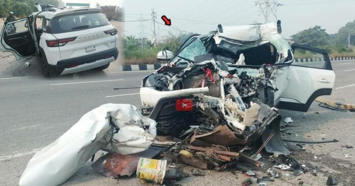 New Maruti Brezza Involved in a Horrific Crash with a Truck » Car Blog ...