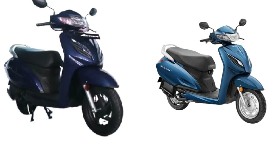 Honda Activa H smart Vs 6g Comparison