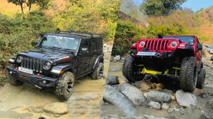 Mahindra Thar & Jeep Wrangler Rubicon Go Off Roading – Which is Better ...