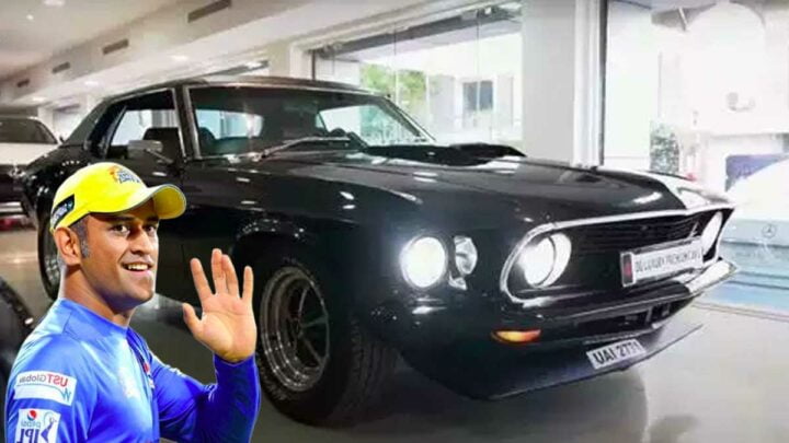 Classic Cars of MS Dhoni Seen on Tape – Rolls Royce, Mustang & More ...