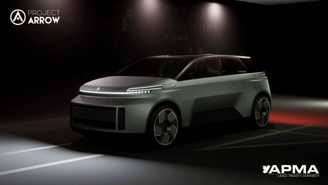 First All Electric Canadian Car, Project Arrow Debuts