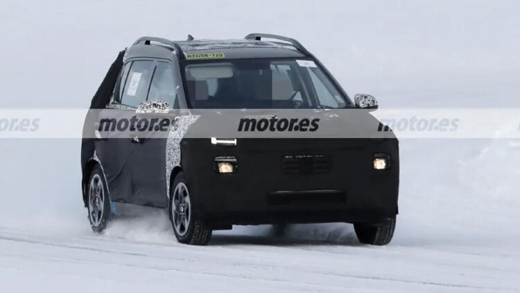 Hyundai Exter Snow Testing