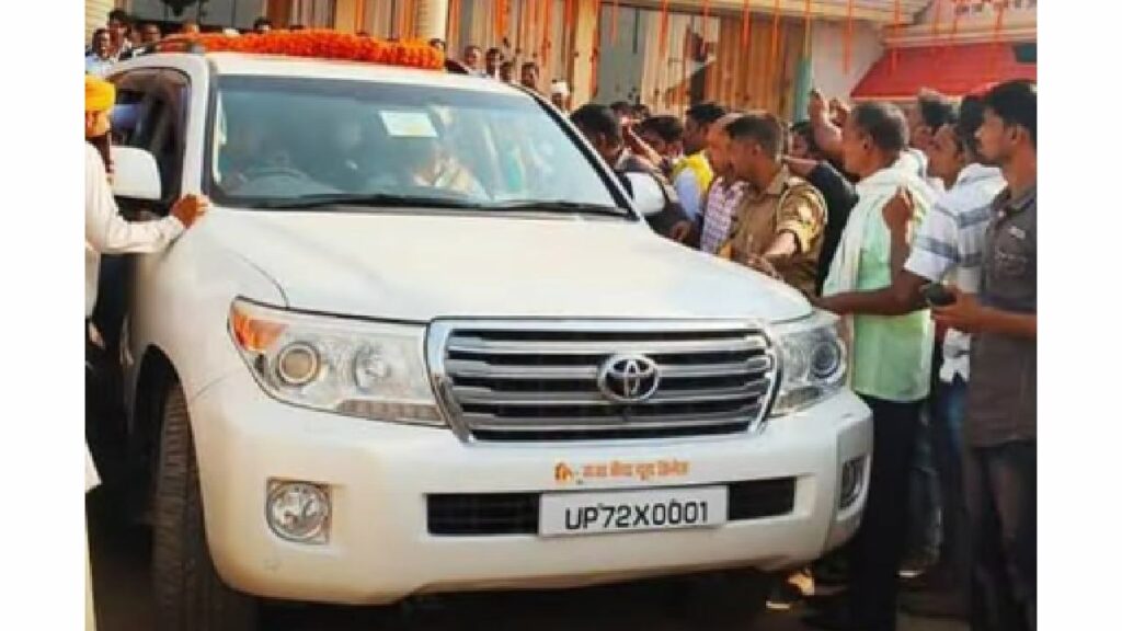 Raja Bhaiya with His Toyota Land Cruiser