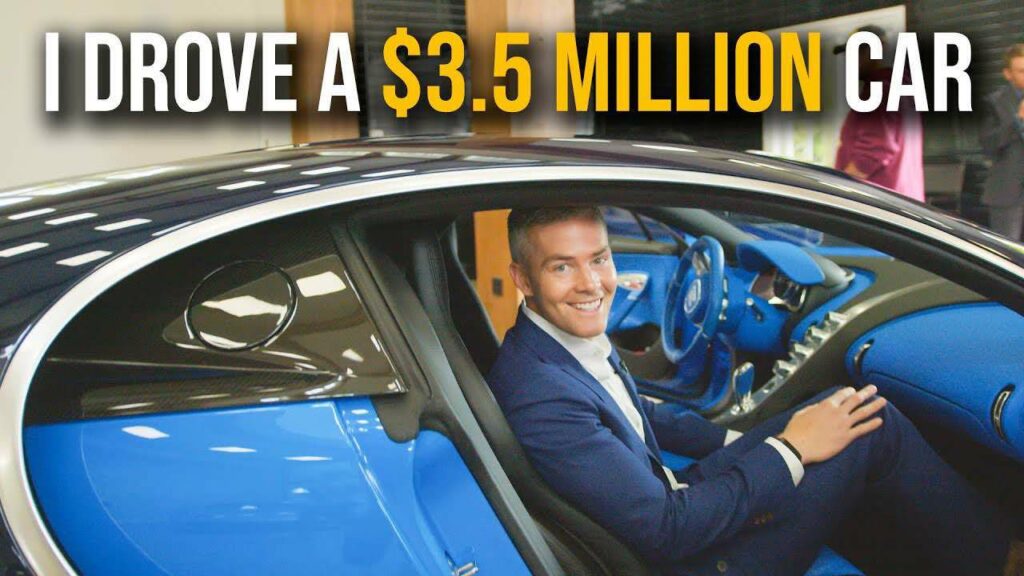 Ryan Serhant in Bugatti Chiron