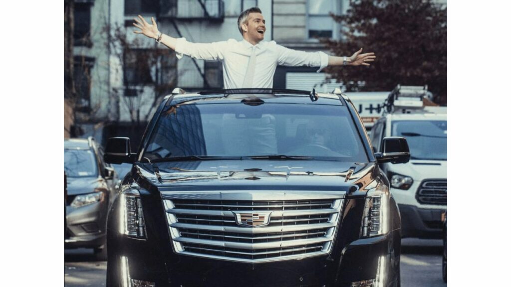 Ryan Serhant in Cadillac Escalade