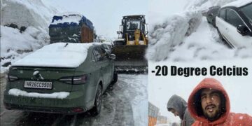 VW Virtus Crosses Zojila Pass