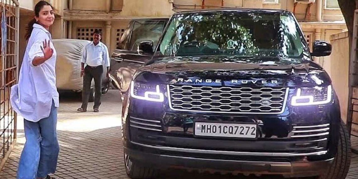 Anushka Sharma in Range Rover Autobiography