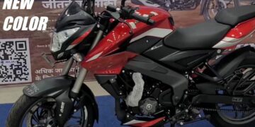 Bajaj Pulsar NS200 and NS160 New Colour